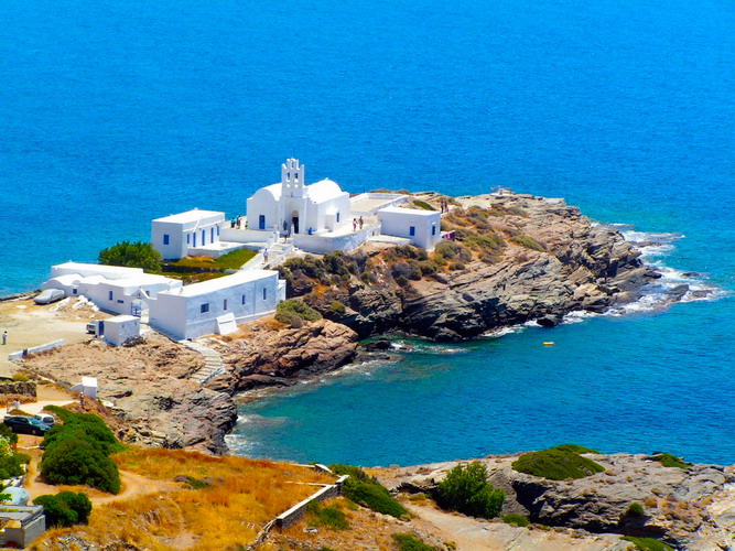 Krysopigi Monastery Sifnos