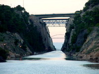 Corinth Canal, Greece