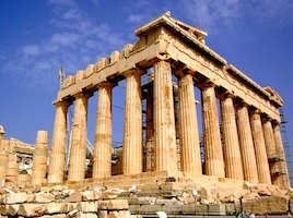 The Parthenon of Athens