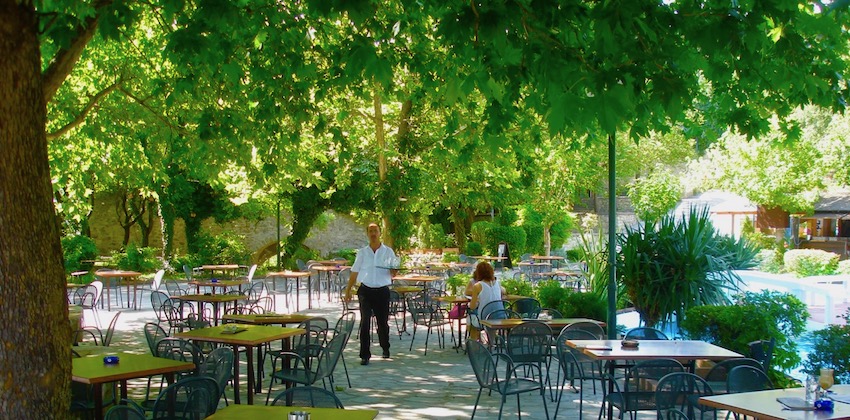 Cafe in Trikala Kastro