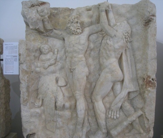 Hercules rescue of Prometheus, Afrodisias, Turkey