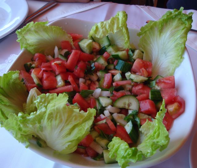 Kumkalpi restaurant salad