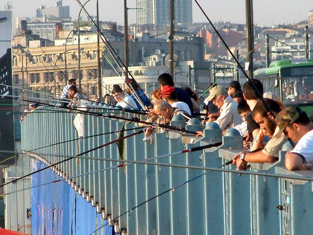 Galata Bridge, Istanbul, Turkey