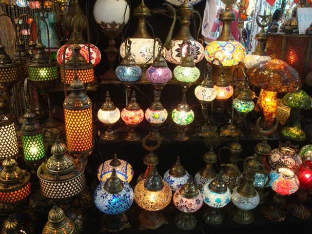 Lamps in the Grand Bazaar