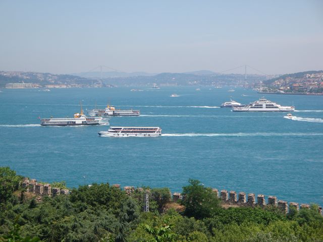 Topkapi Palace, Bosphorus view