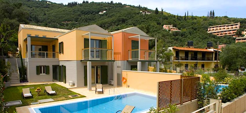 Erkina Villas, Corfu