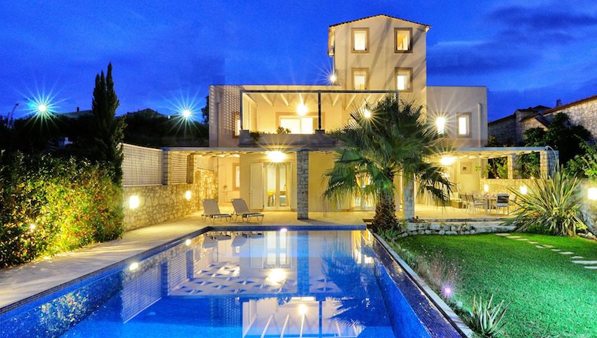 Cretan Villa, heated pool